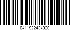 Código de barras (EAN, GTIN, SKU, ISBN): '8411922434828'