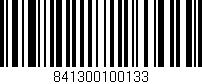 Código de barras (EAN, GTIN, SKU, ISBN): '841300100133'