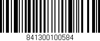 Código de barras (EAN, GTIN, SKU, ISBN): '841300100584'
