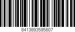 Código de barras (EAN, GTIN, SKU, ISBN): '8413893595607'