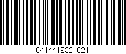 Código de barras (EAN, GTIN, SKU, ISBN): '8414419321021'