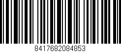 Código de barras (EAN, GTIN, SKU, ISBN): '8417682084853'