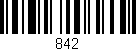 Código de barras (EAN, GTIN, SKU, ISBN): '842'