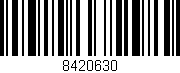 Código de barras (EAN, GTIN, SKU, ISBN): '8420630'