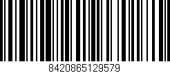 Código de barras (EAN, GTIN, SKU, ISBN): '8420865129579'
