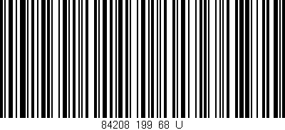 Código de barras (EAN, GTIN, SKU, ISBN): '84208_199_68_U'