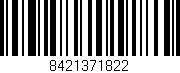 Código de barras (EAN, GTIN, SKU, ISBN): '8421371822'