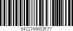 Código de barras (EAN, GTIN, SKU, ISBN): '8422248603577'