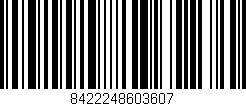 Código de barras (EAN, GTIN, SKU, ISBN): '8422248603607'