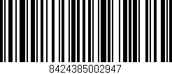 Código de barras (EAN, GTIN, SKU, ISBN): '8424385002947'