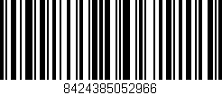 Código de barras (EAN, GTIN, SKU, ISBN): '8424385052966'