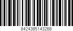 Código de barras (EAN, GTIN, SKU, ISBN): '8424385143268'