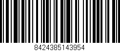 Código de barras (EAN, GTIN, SKU, ISBN): '8424385143954'