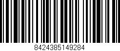 Código de barras (EAN, GTIN, SKU, ISBN): '8424385149284'