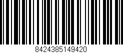 Código de barras (EAN, GTIN, SKU, ISBN): '8424385149420'