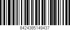 Código de barras (EAN, GTIN, SKU, ISBN): '8424385149437'