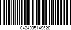 Código de barras (EAN, GTIN, SKU, ISBN): '8424385149628'