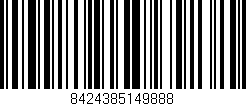 Código de barras (EAN, GTIN, SKU, ISBN): '8424385149888'