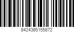 Código de barras (EAN, GTIN, SKU, ISBN): '8424385155872'