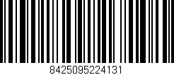 Código de barras (EAN, GTIN, SKU, ISBN): '8425095224131'