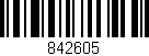Código de barras (EAN, GTIN, SKU, ISBN): '842605'