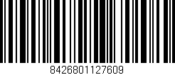 Código de barras (EAN, GTIN, SKU, ISBN): '8426801127609'