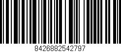 Código de barras (EAN, GTIN, SKU, ISBN): '8426882542797'