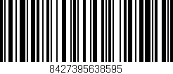 Código de barras (EAN, GTIN, SKU, ISBN): '8427395638595'