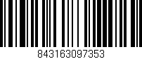 Código de barras (EAN, GTIN, SKU, ISBN): '843163097353'