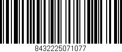 Código de barras (EAN, GTIN, SKU, ISBN): '8432225071077'