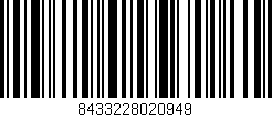 Código de barras (EAN, GTIN, SKU, ISBN): '8433228020949'