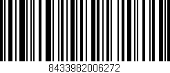 Código de barras (EAN, GTIN, SKU, ISBN): '8433982006272'