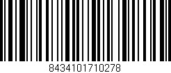 Código de barras (EAN, GTIN, SKU, ISBN): '8434101710278'