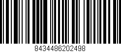 Código de barras (EAN, GTIN, SKU, ISBN): '8434486202498'