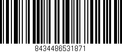 Código de barras (EAN, GTIN, SKU, ISBN): '8434486531871'