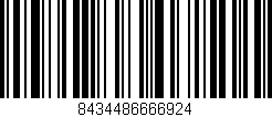Código de barras (EAN, GTIN, SKU, ISBN): '8434486666924'