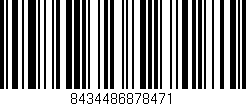 Código de barras (EAN, GTIN, SKU, ISBN): '8434486878471'