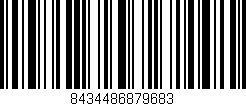 Código de barras (EAN, GTIN, SKU, ISBN): '8434486879683'