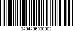 Código de barras (EAN, GTIN, SKU, ISBN): '8434486888302'