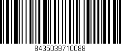Código de barras (EAN, GTIN, SKU, ISBN): '8435039710088'