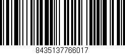 Código de barras (EAN, GTIN, SKU, ISBN): '8435137766017'