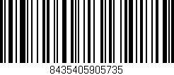Código de barras (EAN, GTIN, SKU, ISBN): '8435405905735'