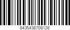 Código de barras (EAN, GTIN, SKU, ISBN): '8435436709128'
