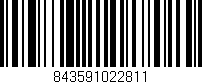 Código de barras (EAN, GTIN, SKU, ISBN): '843591022811'