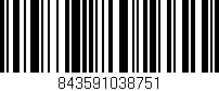 Código de barras (EAN, GTIN, SKU, ISBN): '843591038751'