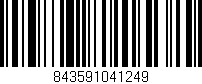 Código de barras (EAN, GTIN, SKU, ISBN): '843591041249'