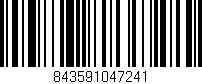 Código de barras (EAN, GTIN, SKU, ISBN): '843591047241'