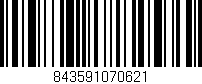 Código de barras (EAN, GTIN, SKU, ISBN): '843591070621'