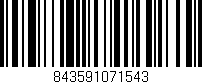 Código de barras (EAN, GTIN, SKU, ISBN): '843591071543'