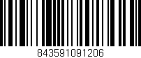 Código de barras (EAN, GTIN, SKU, ISBN): '843591091206'